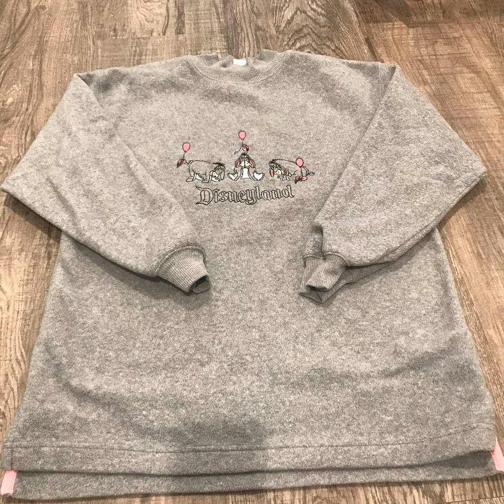 Mock Turtleneck Eeyore Disneyland sweatshirt